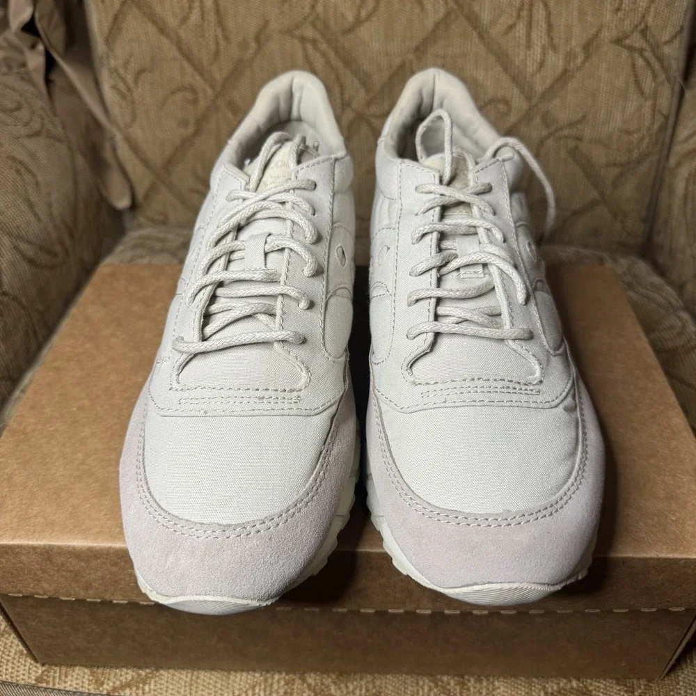 Saucony Jazz‎ 91 White Tan Men's 11 S70216-5 New